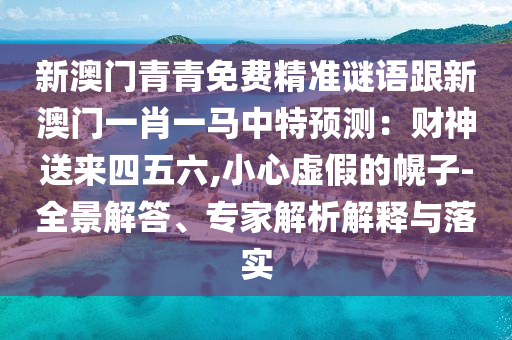以防:澳门跟香港管家婆三期必开一特和留心误导包装技巧,核心解答、解释与落实